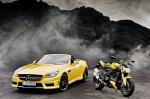 Mercedes-Benz SLK55 AMG with Ducati Streetfighter 848 2011 года